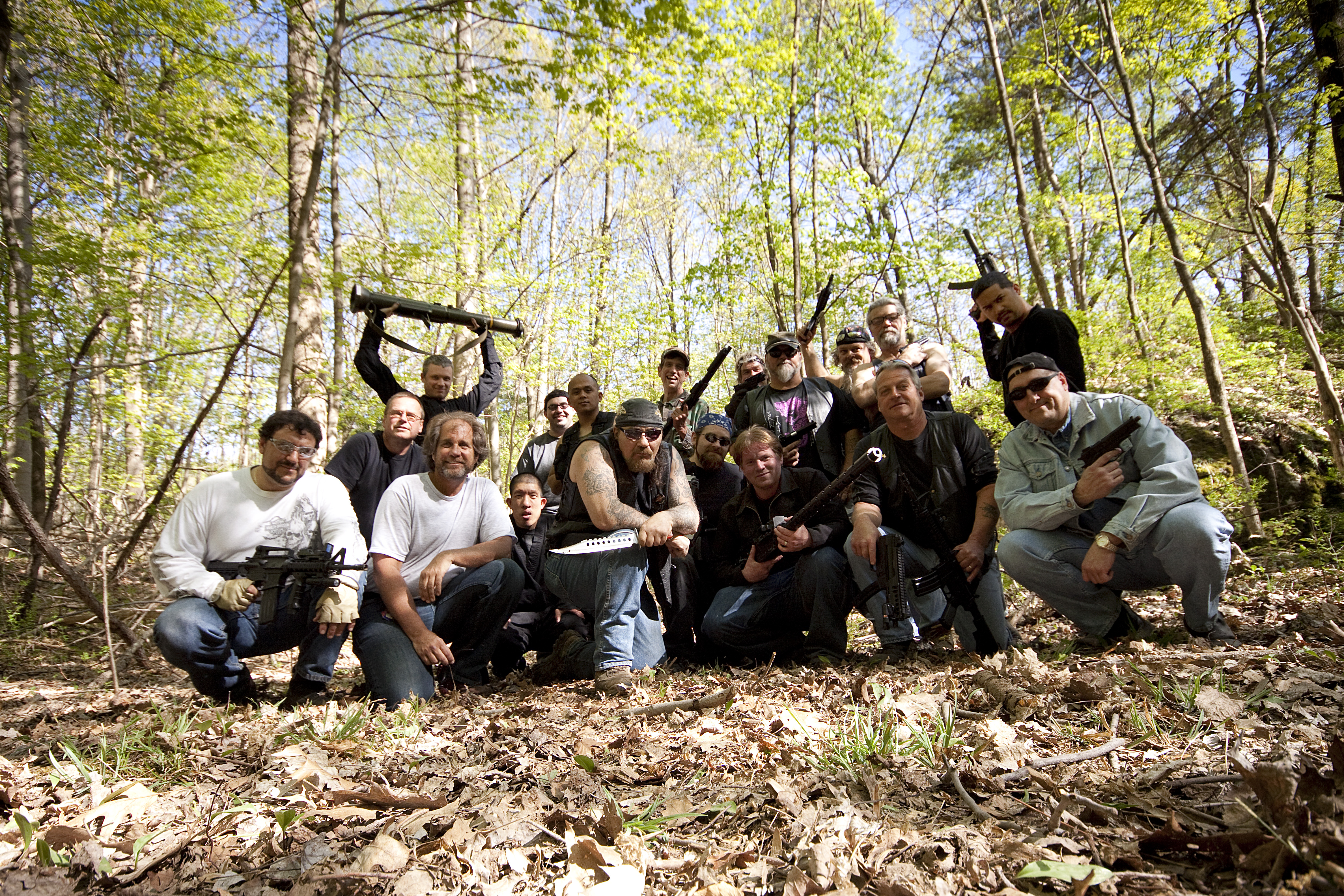 Cast and crew group photo