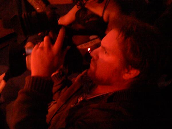 Jason J. Dale on set