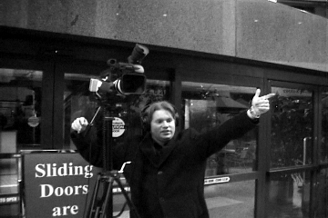 Jason J. Dale on set